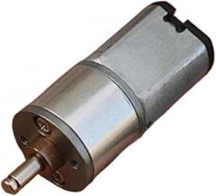 ZGA16 16mm Full Metal Gearbox Gear Electronic Starter DC 3V-5V 185RPM Slow Speed Large Torque Gear Reduction Electronic Starter D-Shaft DIY Robot Car