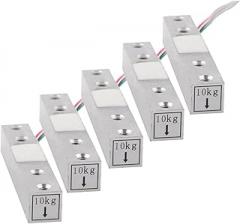 5pcs Micro Load Cell Weight Sensor Electronic Scale Aluminum Alloy Weighing Pressure Sensor 1KG 2KG 3KG 5KG 10KG 20KG(10KG(5pcs))