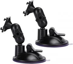 2Pcs Driving Recorder Support Suction Cup Type Car for Automobile, Windshield Vehicle for H3041, Car Rear View Camera Bracket Plate Light Mount Reverse Cam Holder Handheld