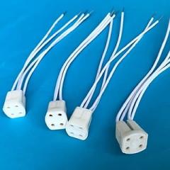 Lighting Accessories Ceiling Ring Tube Electronic Circular G10q Lamp Plug Socket 100PCS