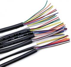 2/5M Sheathed Wire Cable 18 16 AWG Copper Signal Cable 2 3 4 5 6 7 8 10 Core Soft Electronic Audio Wire UL2464 (Size : 5m, Color : 2Cores)