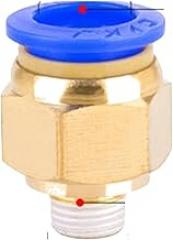 PC Air Pneumatic Fltting Quick C0innector 4-M5 4-M6 4mm 6mm 8mm 10mm 12mm Male Thread 1/4 1/2 1/8 3/8 Compressed Hose Tube Pipe New 2026 High for Reliable Electronic Component