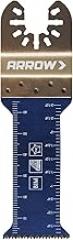 Arrow Fastener OSC101-1 Bi-Metal Extended Plunge Oscillating Tool Blade for Wood, Wood with Nails, PVC, Drywall, Universal, Fits Most Multitools, 1-¼ Inch, 1-Piece