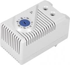 Electrical Mechanical Thermostat, Standard Rail Clip Design SnapActing Contact Mechanical Thermostat, Plastic + Electronic Component for Filter Fan Market (KTS011)