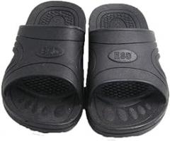 SPU One-Time Molding Soft Sole Anti Static Slippers Dust Free Anti Slip & Folding Work Safety Shoes ESD