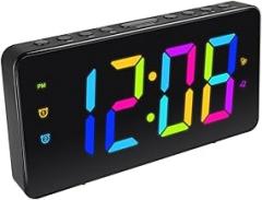 HANNLOMAX HX-160CR PLL FM Radio Alarm Clock, 2.5