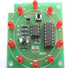 Lucky Rotary Suite Electronic Suite CD4017 NE555 Self DIY LED Light Kits Production Parts and Components 3-5V