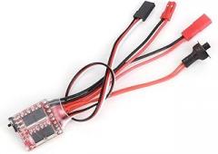 Replacement Part For 20A RC Motor ESC With Switchable Brake Electronic Speed Controller For RC Car Boat Te Control Boat Ship Spare Part ESC