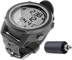 OCEANIC Geo Air Dive Watch | Connect to Your Smartphone Through DiverLog+ App | Large, Easy-to-Read Display | Air Integration | Bundle with Wireless air Transmitter