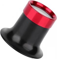 STOBOK Glass Loupe for Watch Repair Jewelry Repair Magnifier Precision-Polished Lens Eye Loupe for Hobbies and Electronics