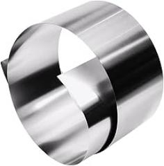 Steel Alloy Thin Foil Sheet Coil Length 1M 304 Stainless Steel Plate Roll Width 10MM Different Thickness for Electronic Components,Thickness 0.2mm