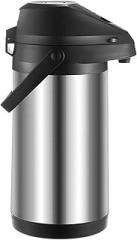 Stainless Steel Thermal Coffee Carafe, Thermal Insulated Carafes Kettle for Easy Handle & Travel Thermal Stainless Steel Double Walled Insulated Carafe,1.6L