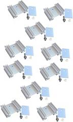 jojofuny To-220 Triode Heat Sink Set Aluminum Electronic Radiator 40pcs Heat Sink for Random Color