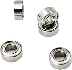 2/10Pcs Hybrid Ceramic Bearing SMR105ZZ Stainless Steel MR105 ZZ 5x10x4mm 1050 Inner Bore 5mm Miniature Ball Bearings(2Pcs)