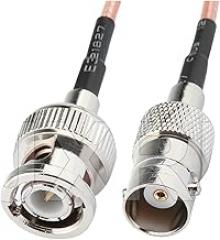 BNC Male Female to BNC Male Right Angle HD-SDI Cable RG316 RIF Coaxial Coax Angten Pigtail Jumper 50 Ohm BNC C0innector Adaptier New 2026 High for Reliable Electronic Component