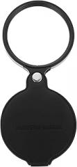 Veemoon Portable Foldable Handheld Reading Magnifier 60mm 10x Lightweight Magnifying Glass for Book Reading and Visual Aid