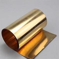 H62 Brass Foil Roll 0.6mm - 10-40mm Width x 1m for Electronics Crafts Construction(10mm)