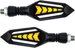 LED Motorcycle Turn Signals Light Bright Arrow Flowing Water Blinker Light White/Red/Blue + Yellow LED Indicators Light New 2026 High For Reliable Electronic Component, Precision, Stable Performance