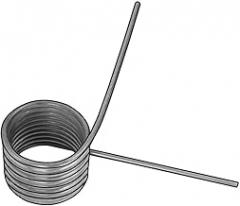 Torsion Spring, 270 Deg, 0.184OD, PK6