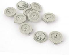 NEW LON0167 10 Pcs 90 Degree C Type 100K Ohm Rotary Potentiometer Electronic Component(10 Stücke 90 Grad C Typ 100K Ohm Drehpotentiometer Elektronische Komponente