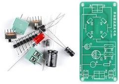 Generic Single Phase Rectifier Filter Circuit Kit DIY AC DC 5V Welding Assembly Process Skills Teaching Practical Electronic Suit