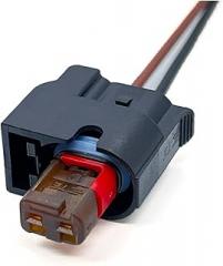 2 Pin TE Auto OH6 Ignition Coil Plug Wiring Harness Waterproof Electronic Connector With Cable 2098641-6 1000264408(1 Pc with 15cm 20AWG)