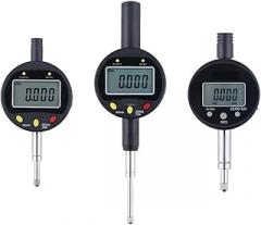 1pcs 0-100mm Large Stroke High Precision 0.001 Digital Display Indicator Imported Glass Melting Grid Sensor Electronic Dial Indicator Lucky(0-5mm (0.01mm))