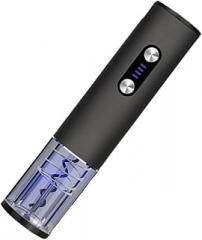 Automatic Electronic Corkscrew Rechargeable With Foil Cutter & USB Charging Cable Opener Red Wine Accessories Gift