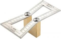 Generic Dovetail Er, Hand Cut Wood Joints Gauge Dovetail Guide Tool with Scale,