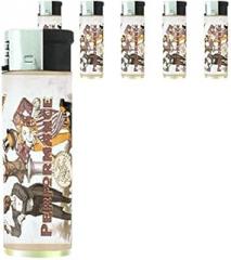 Refillable Electronic Lighter Set of 5 Pieces D-185 Performance Chicago Lodge No 4