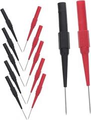 NUOBESTY 12pcs Electrical Test Probes Needle Tips for Multimeter Testing for Car Circuit Testing and Electronic Maintenance
