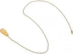 DOITOOL Wooden Ceiling Fan Pull Chain Replacement Ergonomic Decorative Light Cord for Bedroom Living Room Durable Solid Wood Pendant for Comfortable Operation