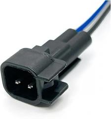 2-pin Automotive Electronic Connector Harness Suitable for EV1 to EV6 DJ7023C-1.5-21v(2P Male,1 Pc)