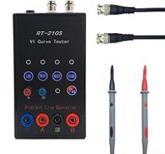 210S Electronic VI Curve Analyzer Dual Channel Circuit Board Testing Equipment with 4 Adjustable Frequencies 4 Resistance Levels for ASA Signal Analysis Circuit Board Fault Detection Testing Device