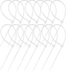 100pcs Heavy Duty Mini Zip Ties Cable Ties for Cord Management and Aquarium Hose Fastening High Strength 2.5mm Wide for Electronics and Gardening Use