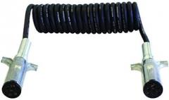 Tectran 7ETB522MG Powercoil (-Light Duty, Black, 6/14-1/12 Gauge, 15' Length, 2 x 12