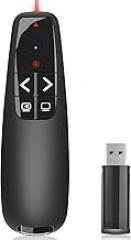 Presentation Clickers for PowerPoint, Clicker for Laptop Presentations Remote, USB Wireless Presenter Remote, Power Point Remote Clicker for Computer/Mac/PPT/Google Slide Advancer