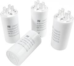CBB60 Capacitor 450VAC Insert 50/60hz Electric Replacement Start Run Capacitor for Air Compressor Water Pump Motor New 2026 High for Reliable Electronic Component, Precision, Stable Performance