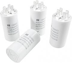 CBB60 Capacitor 450VAC Insert 50/60hz Electric Replacement Start Run Capacitor for Air Compressor Water Pump Motor New 2026 High for Reliable Electronic Component, Precision, Stable Performance