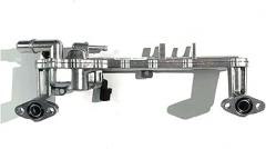 LR018273 LR109402 Coolant Pipe with Temp Sensor Compatible with Land Rover LR4 Range Rover Sport 2010-2016(Aluminum)