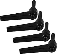 Mikinona 4Pcs Thread Fixing Handle Robust Metal Clamping Grip for Machinery Furniture and Electronics Secure Locking Design for Reliable Use