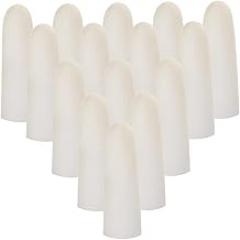 STOBOK 100 Pcs Latex Finger Cots Disposable Non Slip Fingertips Protector for Crafts Electronic Repair and Medical Use