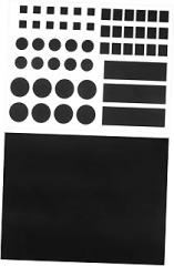 CHILDWEET 2pcs Led Blackout Stickers Light Blocking Dimming Film for Indicator Lights Obstruction Covers for Electronics and Home Appliances