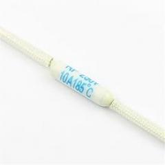 Electronic Rice Cooker Thermal Fuse Links 185C 185 Degree RF Cutoff 250V 10A 15A 20A Axial Lead 2Pcs(185C 10A)