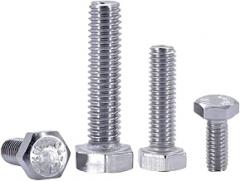 22Mm | 304 Stainless Steel External Hexagonal Screw Din933 Out Allen Bolts Full Thread Hex-Agon Head Mechanical Screws M5 M6 M8 M10 M12 New 2026 High for Reliable Electronic Component