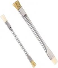 Anti-Statics Brush, 2Pcs Antistatic Safe Brush Motherboard Tool Brush for Keyboards,Phone Parts