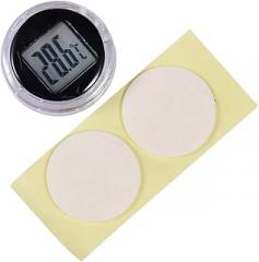 20â„ƒ~70â„ƒ Mini ThermoTrackier Metier Electronic ThermoTrackier Metier High Precision Digital Display Pasteable Dashboard Outdoor Waterproof