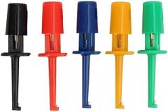 Wear-Resistant Test Hook, Colorful Electronic Testing Multimeter Accessories 20Pcs Test Hook Clip, for IC Repair Mobile Phones(Small Test Hook)