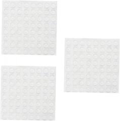 KICHOUSE 128pcs Door Stopper Bumpers for Wall Protection Self-Adhesive Draft Stoppers for Electronics Speakers Furniture