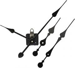 TEHAUX 2 Sets Craft Clock Mechanism Kit Replacement Clock Hands Set Precision Quartz Movement Accessories